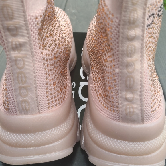 Bebe Myla Stretch Sock Ankle Booties - Picture 5 of 8